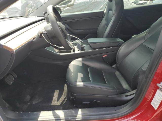 5YJ3E1EA5LF447841 - 2020 TESLA MODEL 3 RED photo 7