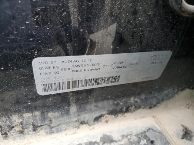 WAU4GAFB1BN032714 - 2011 AUDI A6 PRESTIGE შავი ფოტო 12