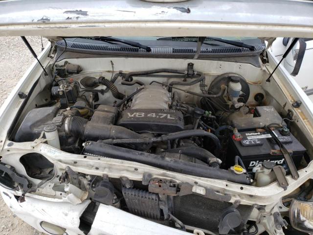 5TBRT34173S409089 - 2003 TOYOTA TUNDRA ACCESS CAB SR5 WHITE photo 11