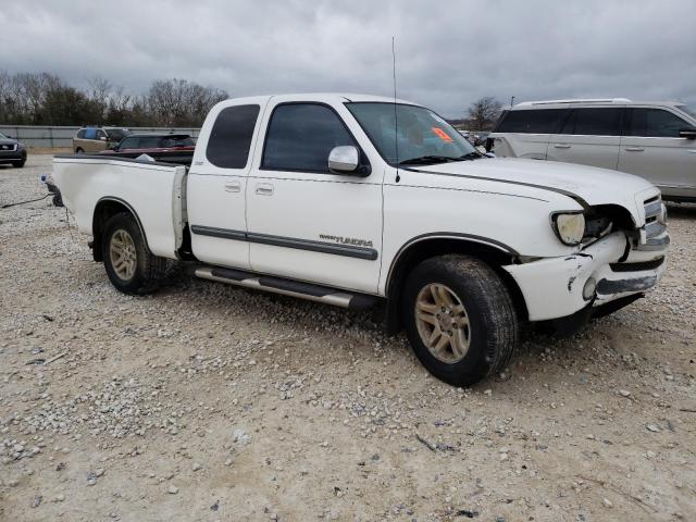 5TBRT34173S409089 - 2003 TOYOTA TUNDRA ACCESS CAB SR5 WHITE photo 4