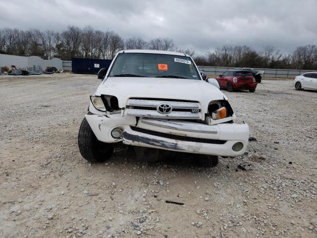 5TBRT34173S409089 - 2003 TOYOTA TUNDRA ACCESS CAB SR5 WHITE photo 5
