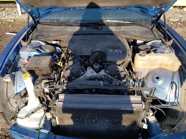 2C3CDXMG7LH253211 - 2020 DODGE CHARGER GT BLUE photo 11