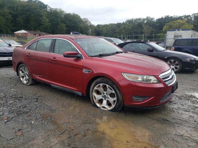 1FAHP2EW6AG104806 - 2010 FORD TAURUS SEL RED photo 4