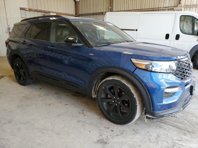 1FMSK7KH7PGA45982 - 2023 FORD EXPLORER ST-LINE BLUE photo 4