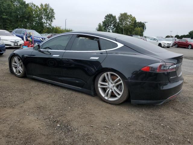 5YJSA1DN9DFP07929 - 2013 TESLA MODEL S BLACK photo 2