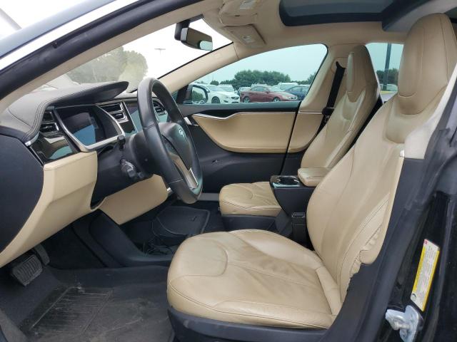 5YJSA1DN9DFP07929 - 2013 TESLA MODEL S BLACK photo 7