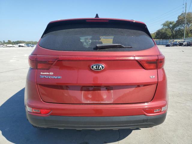 KNDPN3ACXH7256241 - 2017 KIA SPORTAGE EX MAROON photo 6