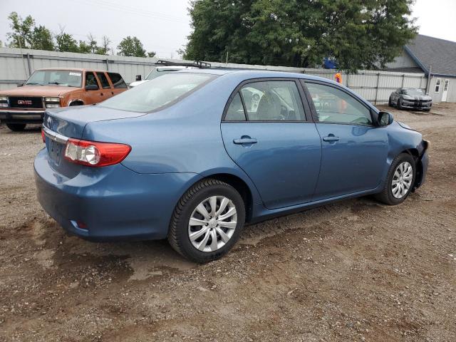 5YFBU4EE7CP017767 - 2012 TOYOTA COROLLA BASE Mavi foto 3