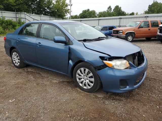 5YFBU4EE7CP017767 - 2012 TOYOTA COROLLA BASE Mavi foto 4