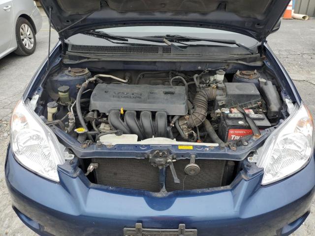 2T1KR32E97C674737 - 2007 TOYOTA COROLLA MA XR BLUE photo 11