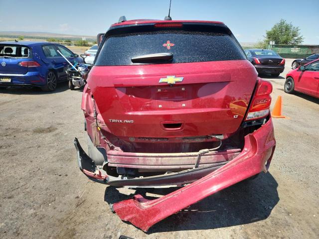 3GNCJPSB2KL402021 - 2019 CHEVROLET TRAX 1LT Czerwony zdjęcie 6