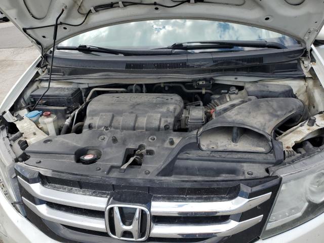 5FNRL5H63EB046189 - 2014 HONDA ODYSSEY EXL WHITE photo 12