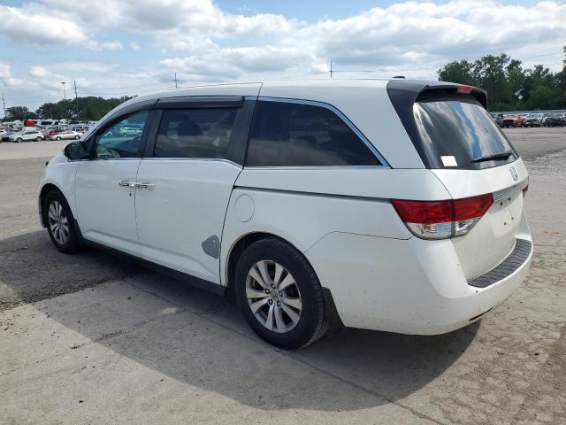 5FNRL5H63EB046189 - 2014 HONDA ODYSSEY EXL WHITE photo 2