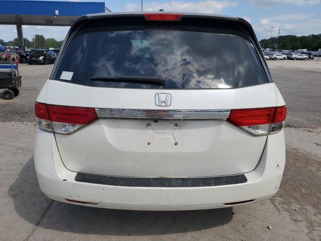 5FNRL5H63EB046189 - 2014 HONDA ODYSSEY EXL WHITE photo 6