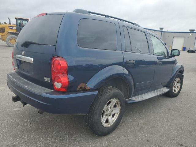 1D4HB48D04F183305 - 2004 DODGE DURANGO SLT BLUE photo 3