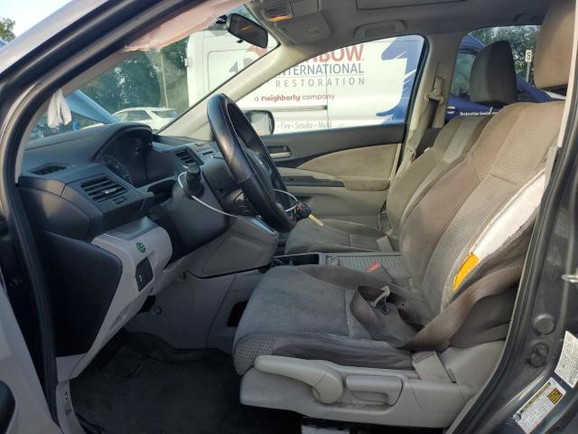 5J6RM4H58CL014552 - 2012 HONDA CR-V EX GRAY photo 7