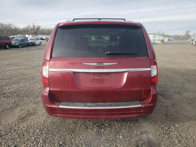 2C4RC1BG6ER156961 - 2014 CHRYSLER TOWN & COU TOURING ბურგუნდია ფოტო 6