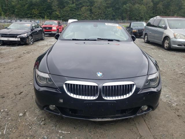 WBAEK73415B326678 - 2005 BMW 645 CI AUTOMATIC BLACK photo 5