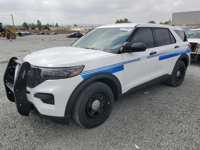 1FM5K8ABXNGA41356 - 2022 FORD EXPLORER POLICE INTERCEPTOR 白色 照片 1