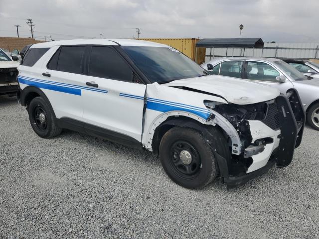 1FM5K8ABXNGA41356 - 2022 FORD EXPLORER POLICE INTERCEPTOR 白色 照片 4