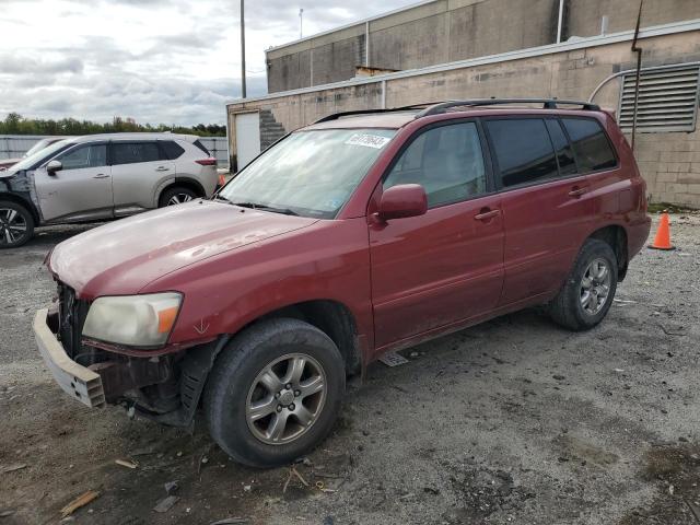 JTEEP21A870226989 - 2007 TOYOTA HIGHLANDER SPORT RED photo 1