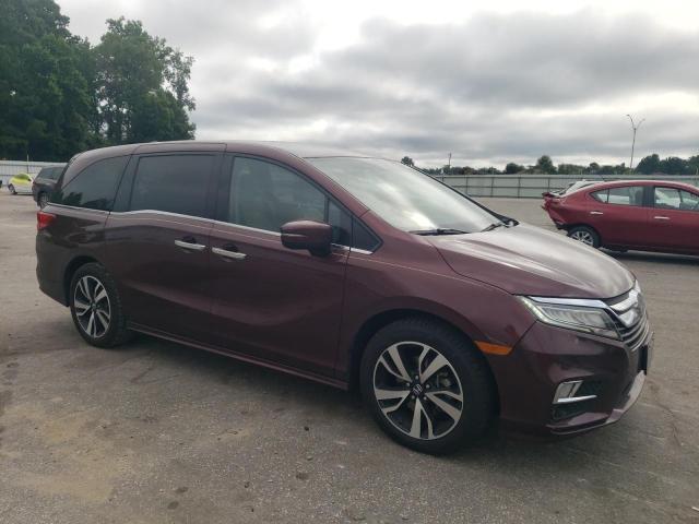 5FNRL6H96LB041694 - 2020 HONDA ODYSSEY ELITE ბურგუნდია ფოტო 4