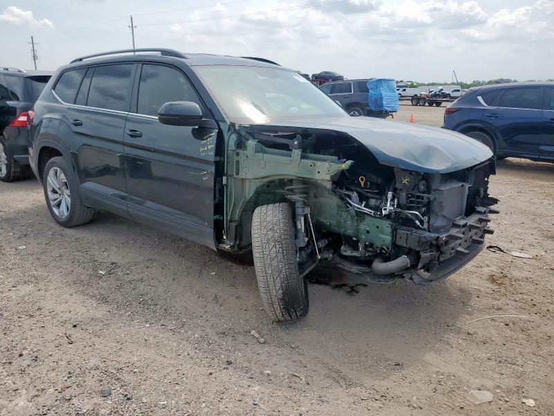 1V2WP2CA2MC560529 - 2021 VOLKSWAGEN ATLAS SE أخضر صورة 4