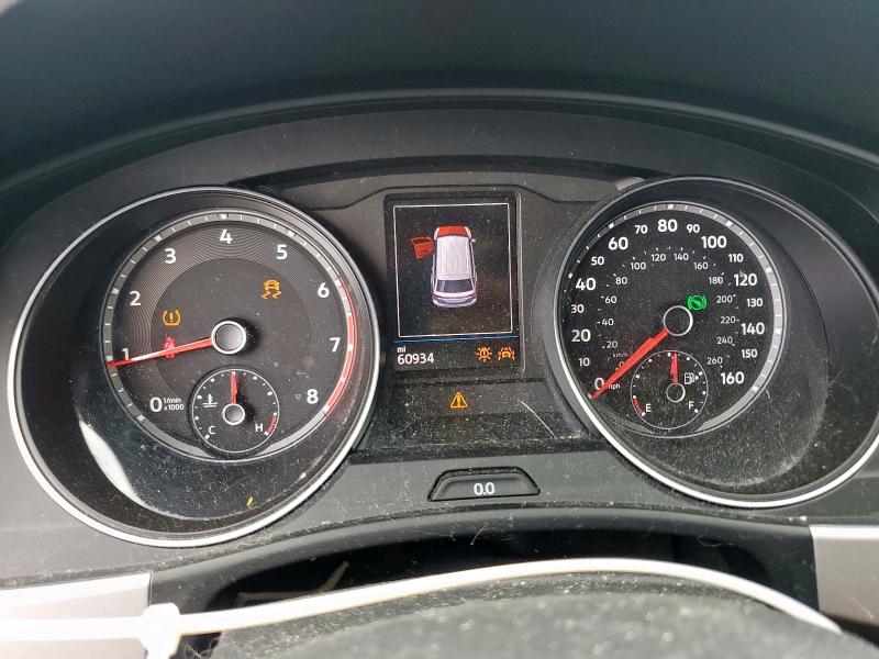 1V2WP2CA2MC560529 - 2021 VOLKSWAGEN ATLAS SE أخضر صورة 9