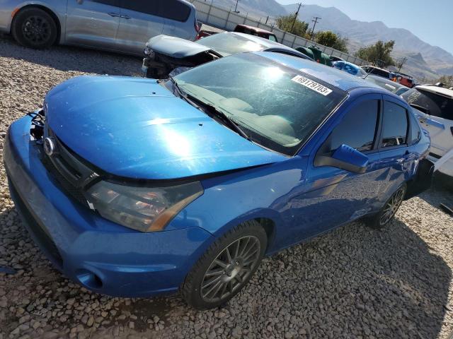 1FAHP3GN2BW113830 - 2011 FORD FOCUS SES BLUE photo 1