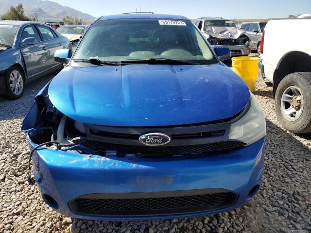 1FAHP3GN2BW113830 - 2011 FORD FOCUS SES BLUE photo 5