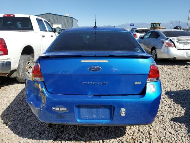 1FAHP3GN2BW113830 - 2011 FORD FOCUS SES BLUE photo 6