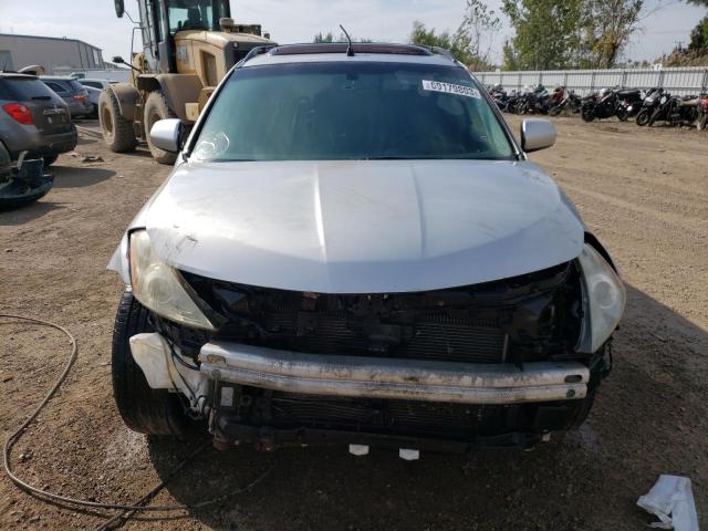 JN8AZ08W77W621590 - 2007 NISSAN MURANO SL SILVER photo 5