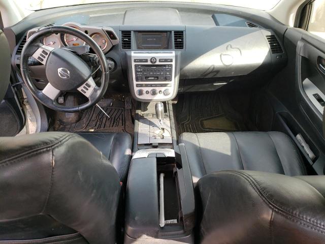 JN8AZ08W77W621590 - 2007 NISSAN MURANO SL SILVER photo 8