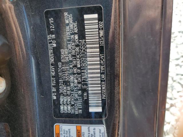 JF1ZNAA18G9705694 - 2016 TOYOTA SCION FR-S ნაცრისფერი ფოტო 13