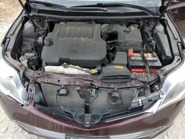 4T1BK1EB3DU059380 - 2013 TOYOTA AVALON BASE 勃艮第红 照片 11