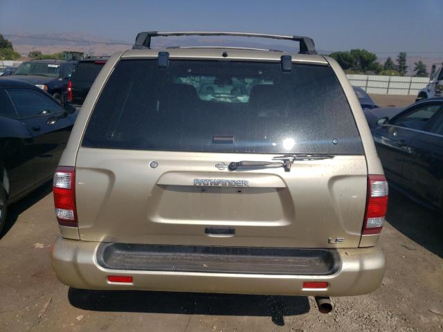 JN8DR09X41W562395 - 2001 NISSAN PATHFINDER LE BEIGE photo 6