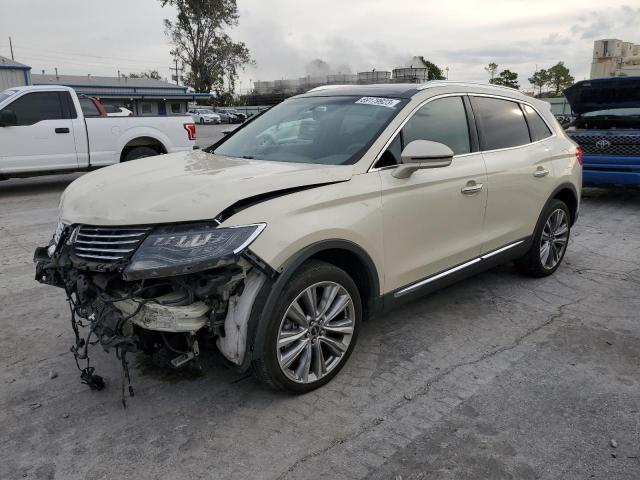 2LMTJ8LP5GBL38889 - 2016 LINCOLN MKX RESERVE BEIGE photo 1