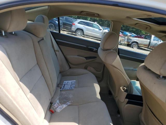 1HGFA16838L114306 - 2008 HONDA CIVIC EX WHITE photo 10