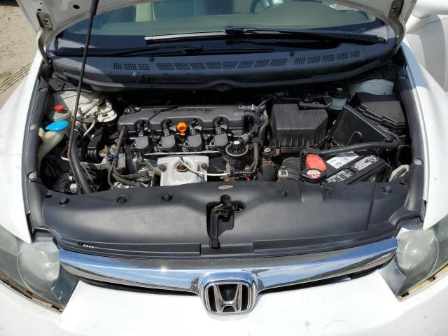 1HGFA16838L114306 - 2008 HONDA CIVIC EX WHITE photo 11