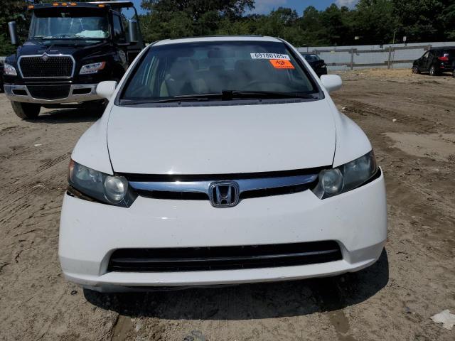 1HGFA16838L114306 - 2008 HONDA CIVIC EX WHITE photo 5