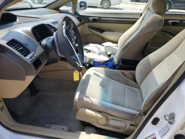 1HGFA16838L114306 - 2008 HONDA CIVIC EX WHITE photo 7