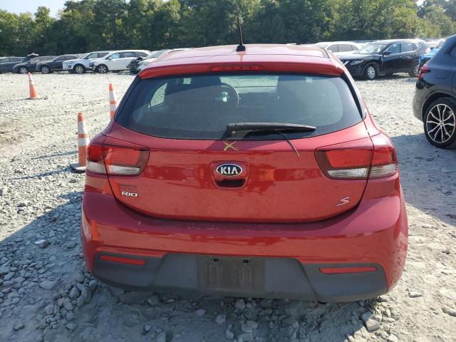 3KPA25AB0JE091534 - 2018 KIA RIO LX RED photo 6