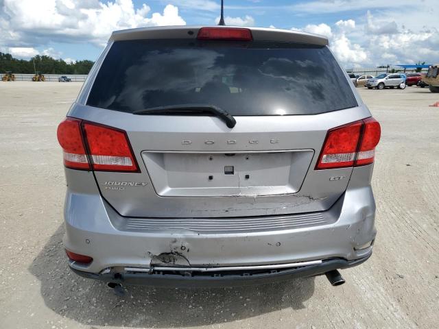 3C4PDDEG3HT610859 - 2017 DODGE JOURNEY GT SILVER photo 6