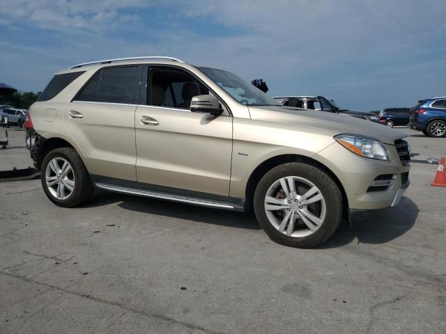 4JGDA5HB3CA023767 - 2012 MERCEDES-BENZ ML 350 4MATIC TAN photo 4