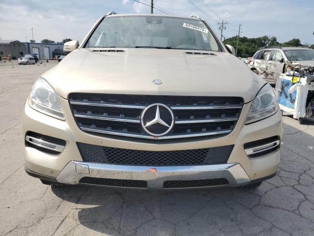 4JGDA5HB3CA023767 - 2012 MERCEDES-BENZ ML 350 4MATIC TAN photo 5