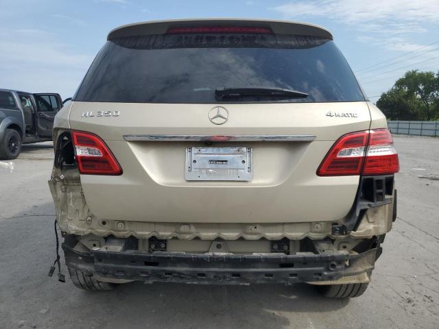 4JGDA5HB3CA023767 - 2012 MERCEDES-BENZ ML 350 4MATIC TAN photo 6