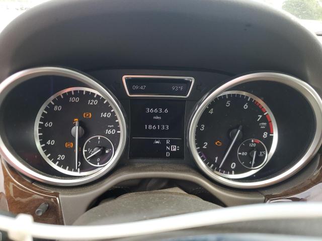 4JGDA5HB3CA023767 - 2012 MERCEDES-BENZ ML 350 4MATIC TAN photo 9