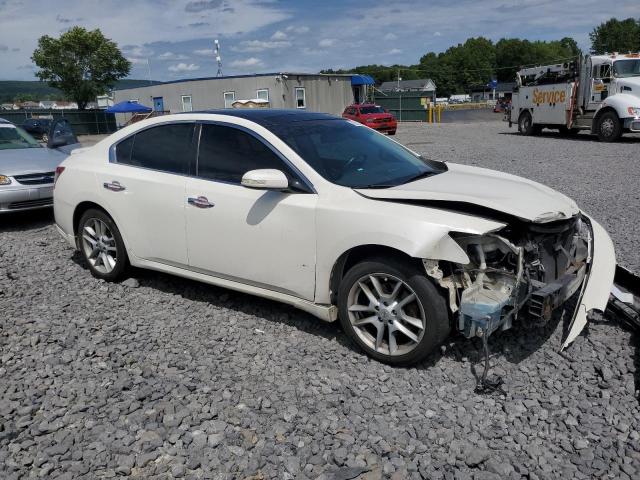 1N4AA5AP5AC838900 - 2010 NISSAN MAXIMA S WHITE photo 4