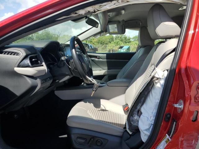 4T1G11AK8PU119494 - 2023 TOYOTA CAMRY SE NIGHT SHADE RED photo 7