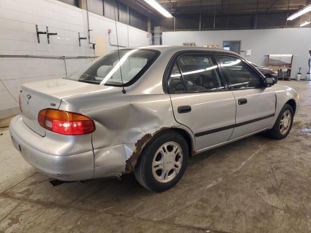 1Y1SK5288XZ430640 - 1999 CHEVROLET GEO PRIZM BASE SILVER photo 3